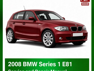 2008 BMW 1 Series E81 repair manual