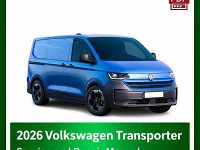 2026 Volkswagen Transporter repair manual - VIN specific PDF
