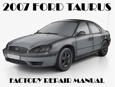 2007 Ford Taurus repair manual