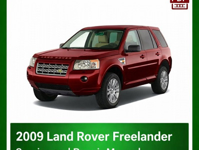 2009 Land Rover Freelander repair manual