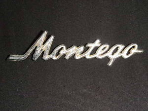 MERCURY Montego Workshop Manual