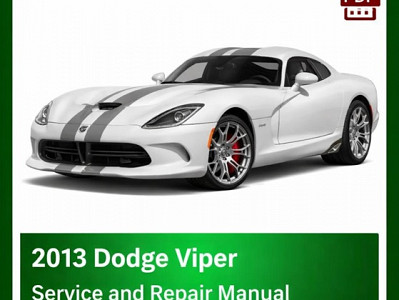 2013 Dodge Viper repair manual