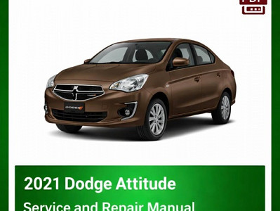 2021 Dodge Attitude repair manual