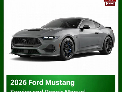 2026 Ford Mustang repair manual