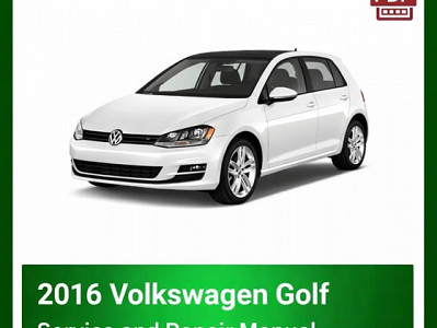 2016 Volkswagen Golf repair manual