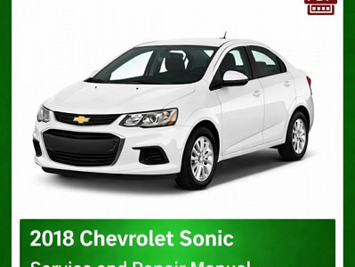 2018 Chevrolet Sonic repair manual