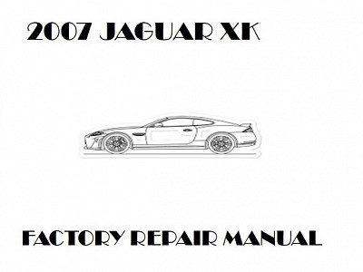 2007 Jaguar XK repair manual downloader