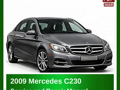 2009 Mercedes C230 repair manual