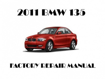 2011 BMW 135 repair manual