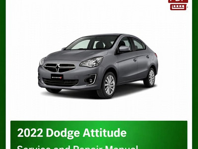 2022 Dodge Attitude repair manual