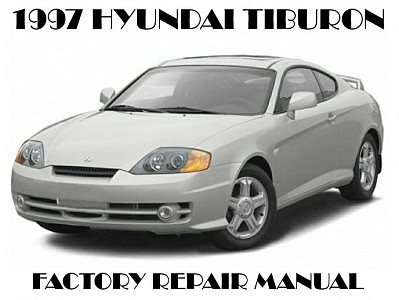 1997 Hyundai Tiburon repair manual