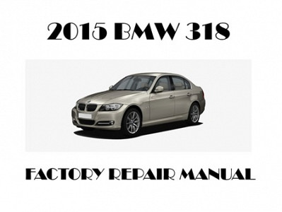 2015 BMW 318 repair manual