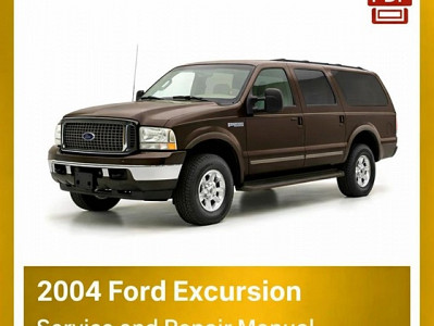 2004 Ford Excursion repair manual