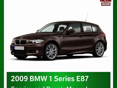 2009 BMW 1 Series E87 repair manual