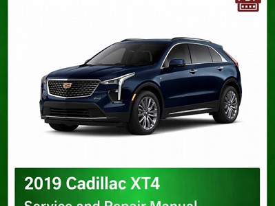 2019 Cadillac XT4 repair manual