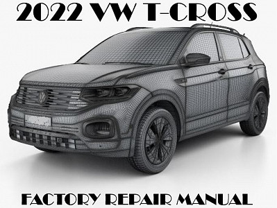 2022 Volkswagen T-Cross repair manual