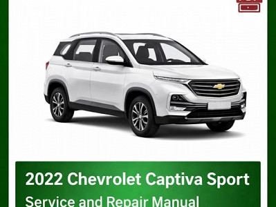 2022 Chevrolet Captiva Sport repair manual