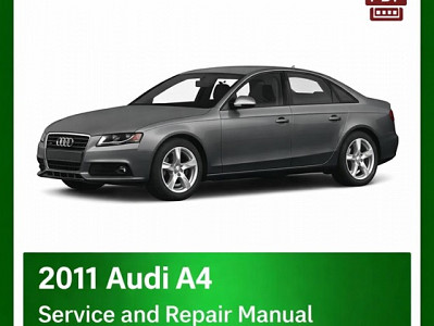 2011 Audi A4 Complete Repair and Workshop Manual PDF