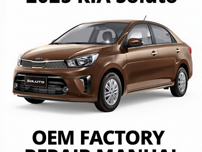 2025 Kia Soluto repair manual