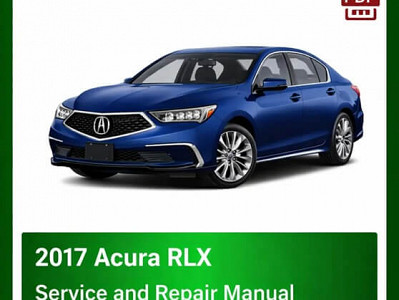 2017 Acura RLX repair manual - VIN specific