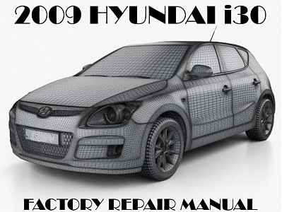 2009 Hyundai i30 repair manual
