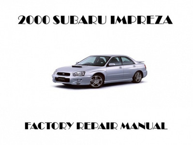 2000 Subaru Impreza repair manual