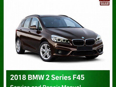 2018 BMW 2 Series F45 repair manual