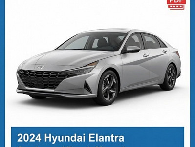 2024 Hyundai Elantra repair manual