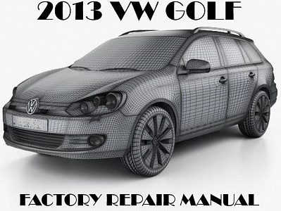 2013 Volkswagen Golf repair manual