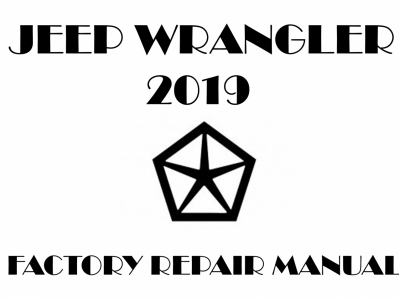2019 Jeep Wrangler repair manual