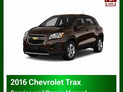 2016 Chevrolet Trax repair manual