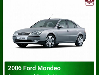 2006 Ford Mondeo repair manual