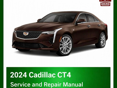 2024 Cadillac CT4 repair manual
