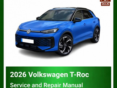 2026 Volkswagen T-Roc repair manual - VIN specific PDF