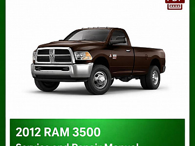 2012 Ram 3500 repair manual -VIN specific PDF