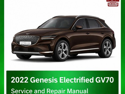 2022 Genesis GV70 Electrified Repair Manual