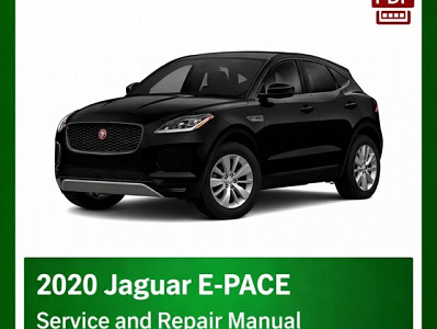 2020 Jaguar E-PACE repair manual
