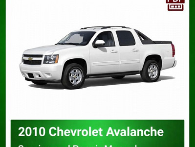 2010 Chevrolet Avalanche repair manual