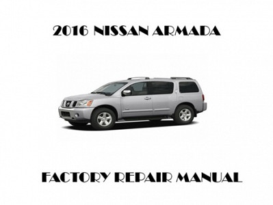 2016 Nissan Armada repair manual