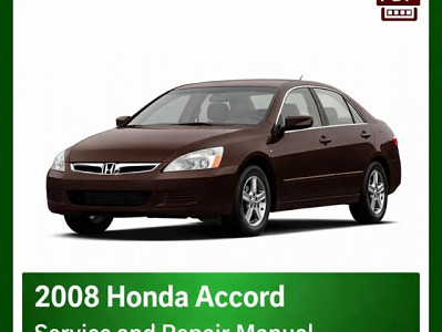 2008 Honda ACCORD repair manual