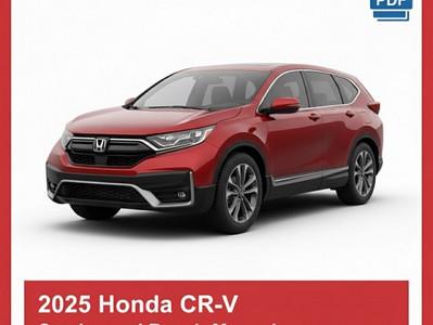 2025 Honda CR-V repair manual