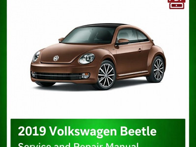 2019 Volkswagen Beetle repair manual