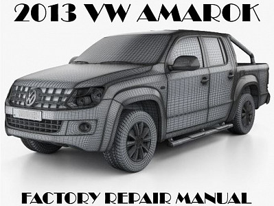 2013 Volkswagen Amarok repair  manual