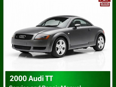 2000 Audi TT repair manual