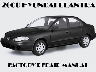2000 Hyundai Elantra repair manual