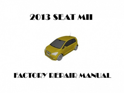 2013 Seat Mii repair manual
