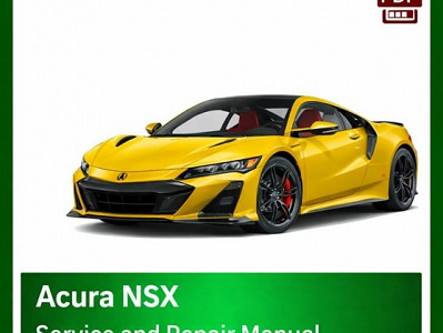 ACURA NSX Workshop Manual