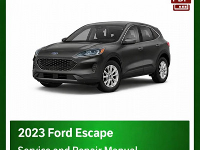 2023 Ford Escape repair manual