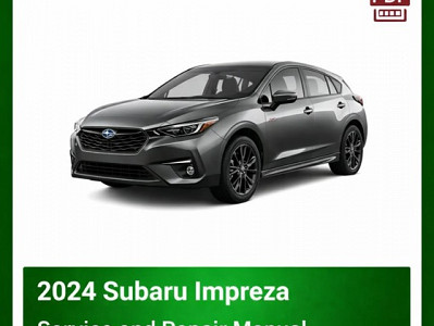 2024 Subaru Impreza repair manual