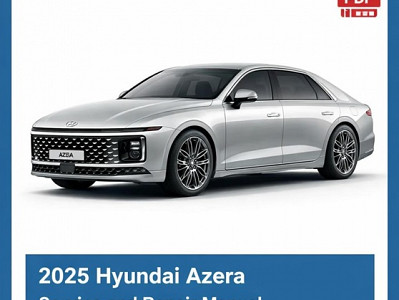 2025 Hyundai Azera repair manual